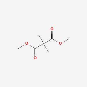 Chemical structure of Dimethyl 2,2-dimethyl-malonate