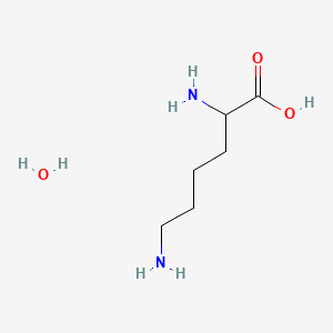 Chemical structure of DL-Lysine monohydrate