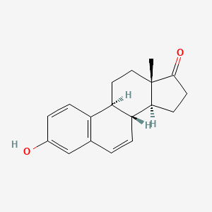 Chemical structure of 6-Dehydroestrone