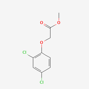 Chemical structure of 2,4-D methyl ester
