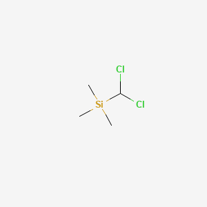 Chemical structure of (Dichloromethyl)trimethylsilane