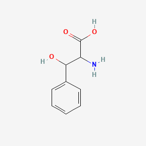 Chemical structure of DL-beta-Phenylserine