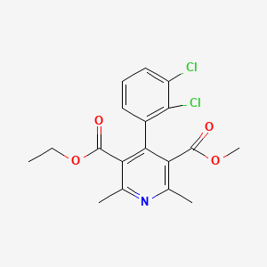 Chemical structure of Dehydrofelodipine