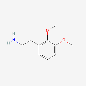 Chemical structure of 2,3-Dimethoxyphenethylamine