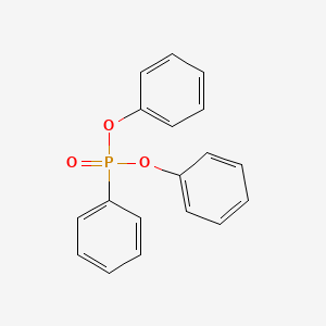 Chemical structure of Diphenyl Phenylphosphonate