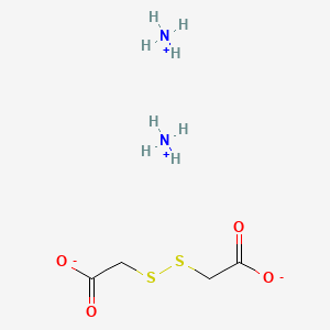 Chemical structure of Diammonium Dithiodiglycolate