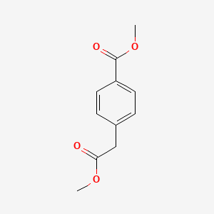 Chemical structure of Dimethyl Homoterephthalate
