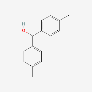 Chemical structure of 4,4'-Dimethylbenzhydrol