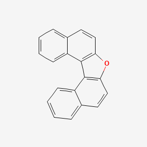 Chemical structure of Dinaphtho[2,1-b:1',2'-d]furan