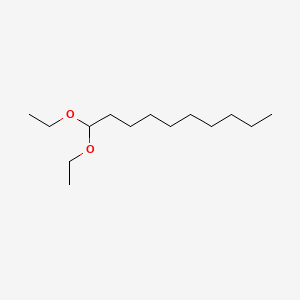 Chemical structure of Decanal Diethyl Acetal