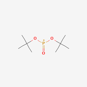 Chemical structure of Di-tert-butyl Phosphonate