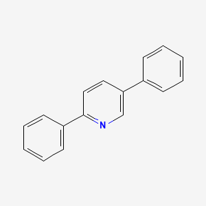 Chemical structure of 2,5-Diphenylpyridine