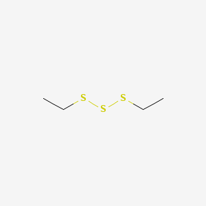 Chemical structure of Diethyltrisulfane