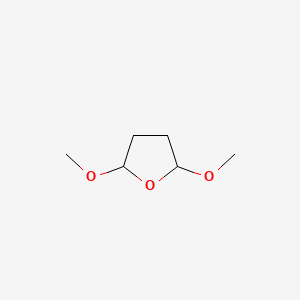Chemical structure of 2,5-Dimethoxytetrahydrofuran