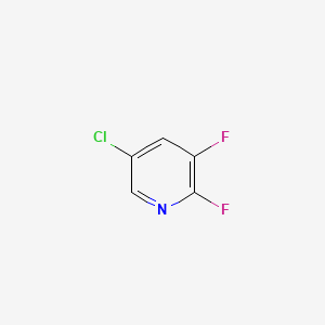 Chemical structure of 2,3-Difluoro-5-chloropyridine