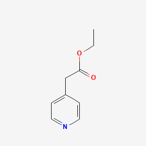 Chemical structure of Ethyl 4-pyridylacetate