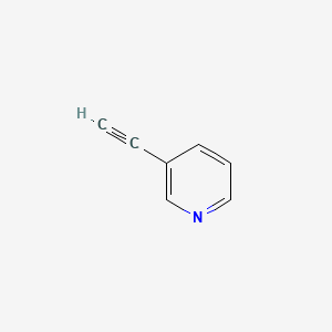 Chemical structure of 3-Ethynylpyridine