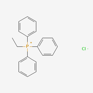 Chemical structure of (Ethyl)triphenylphosphonium chloride