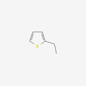 Chemical structure of 2-Ethylthiophene