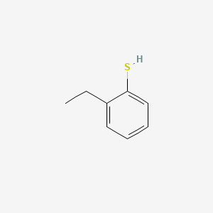 Chemical structure of 2-Ethylbenzenethiol