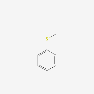 Chemical structure of (Ethylthio)benzene