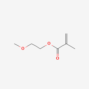 Chemical structure of 2-Methoxyethyl methacrylate