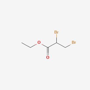 Chemical structure of Ethyl 2,3-dibromopropionate