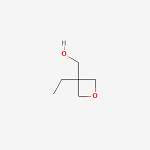 Chemical structure of 3-Ethyl-3-oxetanemethanol