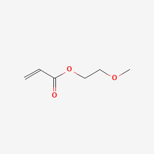 Chemical structure of 2-Methoxyethyl acrylate