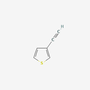 Chemical structure of 3-Ethynylthiophene