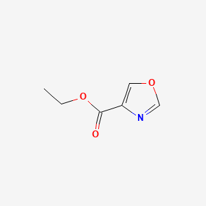 Chemical structure of Ethyl 4-oxazolecarboxylate