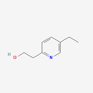 Chemical structure of 5-Ethyl-2-pyridineethanol