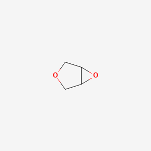 Chemical structure of 3,4-Epoxytetrahydrofuran