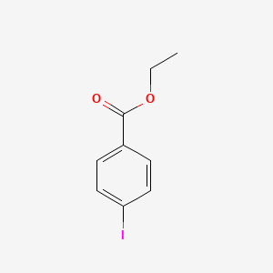 Chemical structure of Ethyl 4-Iodobenzoate