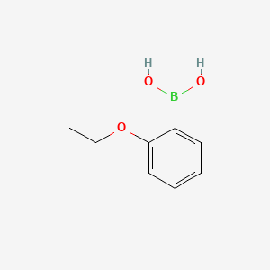 Chemical structure of 2-Ethoxyphenylboronic acid