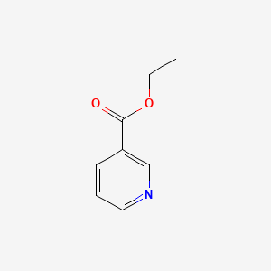 Chemical structure of Ethyl nicotinate