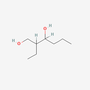 Chemical structure of 2-Ethyl-1,3-hexanediol