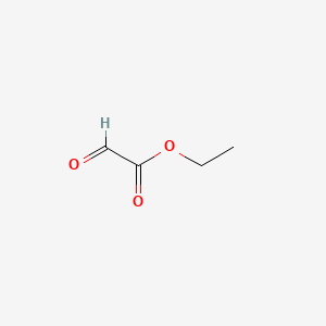 Chemical structure of Ethyl oxoacetate