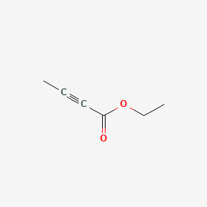Chemical structure of Ethyl 2-butynoate