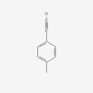 Chemical structure of 4-Ethynyltoluene