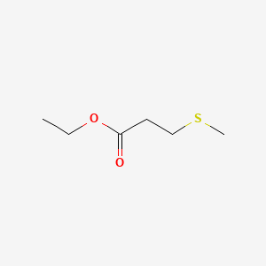 Chemical structure of Ethyl 3-methylthiopropionate