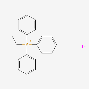 Chemical structure of Ethyltriphenylphosphonium iodide