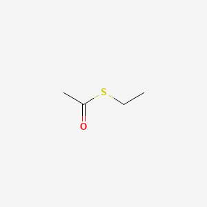 Chemical structure of Ethyl Thioacetate