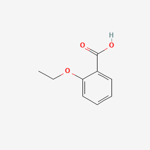 Chemical structure of 2-Ethoxybenzoic acid