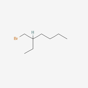 Chemical structure of 2-Ethylhexyl bromide