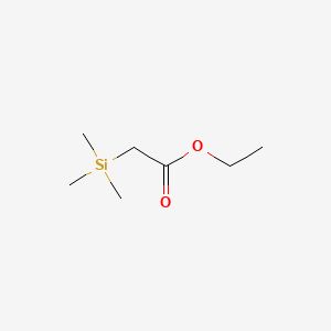 Chemical structure of Ethyl trimethylsilylacetate