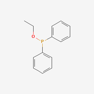 Chemical structure of Ethyl diphenylphosphinite