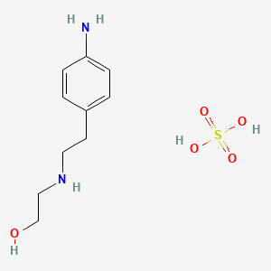 Chemical structure of N-Ethyl-N-(2-hydroxyethyl)-p-phenylenediamine sulfate