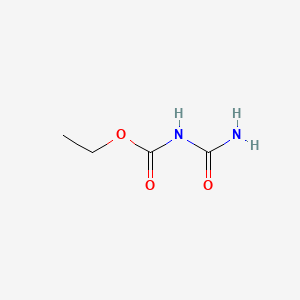 Chemical structure of Ethyl allophanate