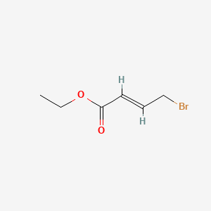 Chemical structure of Ethyl 4-bromocrotonate